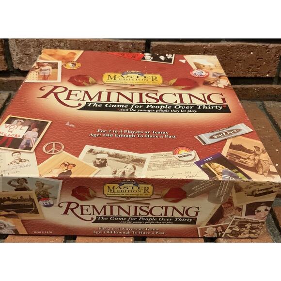 Reminiscing Game Deluxe Master Edition 1940s-1990s Board Game 2-4 Players - Picture 2 of 3
